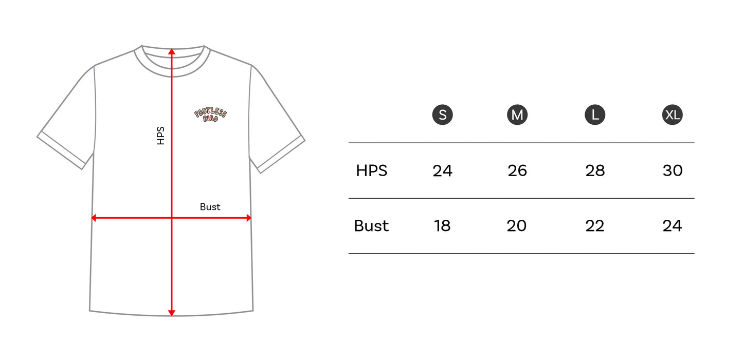Footless Bird Everyday Tee